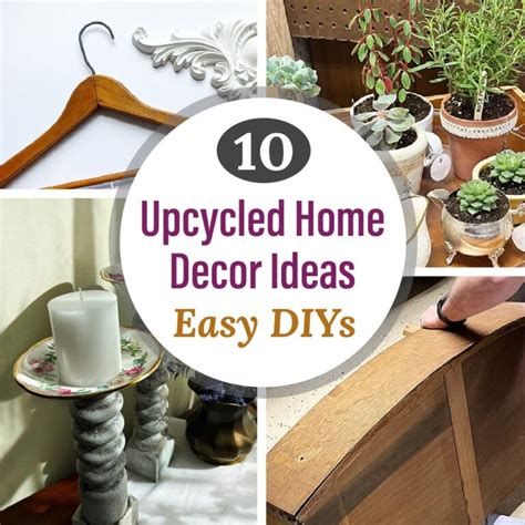 10 Upcycled Home Decor Ideas