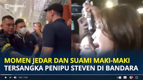 Momen Jessica Iskandar Suami Ngamuk Memaki Tersangka Steven Di