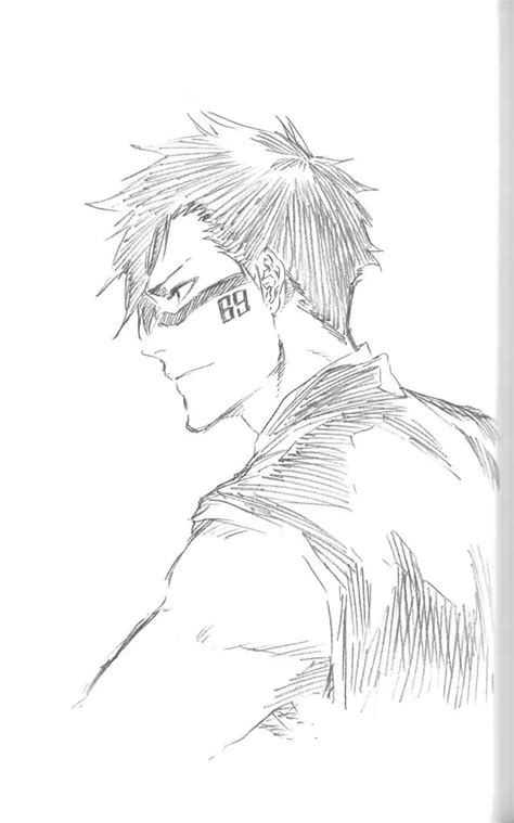 Shuhei Hisagi Bleach Drawing Bleach Art Bleach Manga