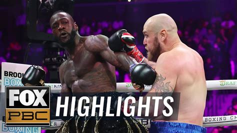 Watch Deontay Wilder Viciously Knock Out Robert Helenius