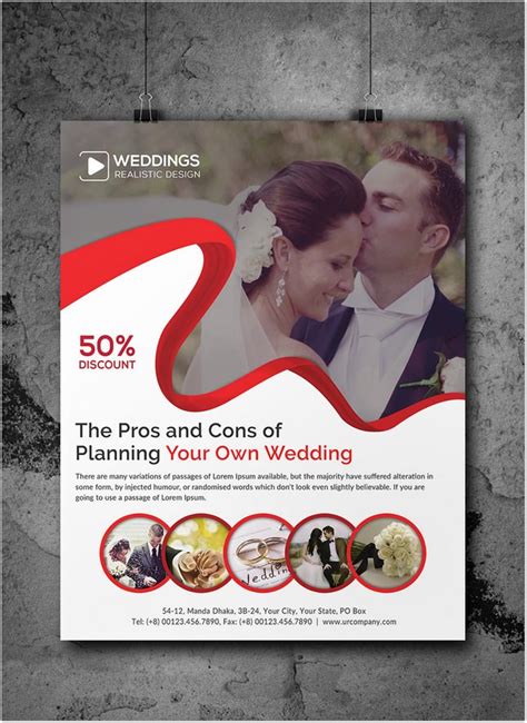 22+ Awesome Wedding Planner Flyer Template & Designs - PSD, AI | Templatefor