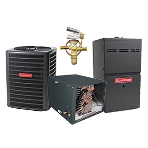 Goodman Ton Seer Heat Pump With K Btu Efficient Two Stage