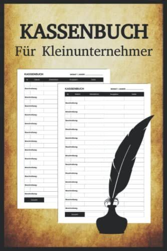 Kassenbuch Für Kleinunternehmer Einfaches Einnahmen Ausgaben Buch