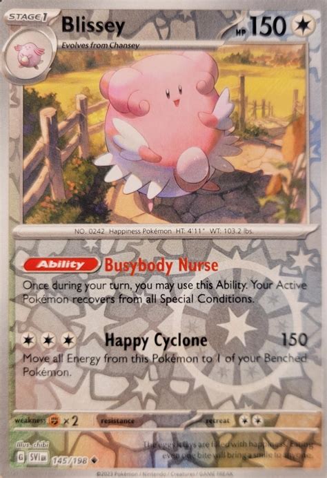 Blissey Reverse Holo 145 Prijzen Pokemon Scarlet Violet