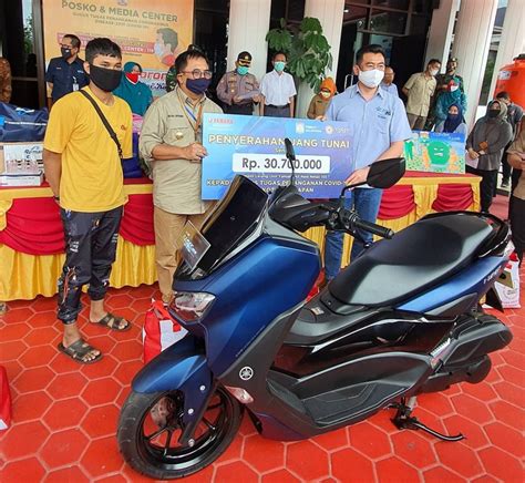 Yamaha Stsj Lelang All New N Max Untuk Penanganan Covid