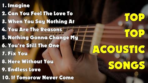 Best Acoustic Guitar Songs Ever Top Cover English Song Popular