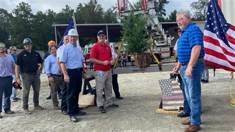 Macon Bibb Fire Department Tops Off Training Center 13wmaz