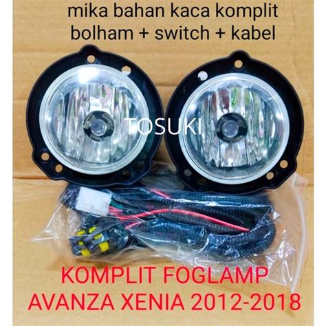 Jual Foglamp Avanza Xenia 2018 2019 2020 2021 2022 2023 Keatas Fog Lamp