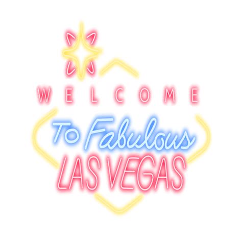 Neon Las Vegas Sign PNG & SVG Design For T-Shirts