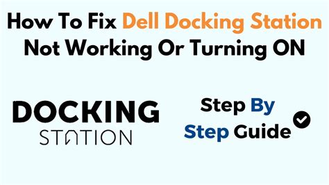 How To Fix Dell Docking Station Not Working Or Turning On Youtube