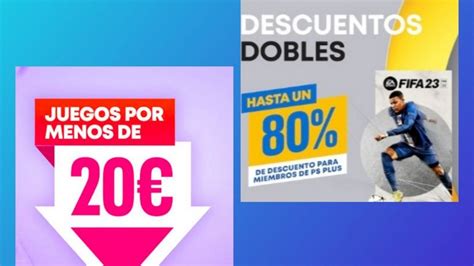 Ps Ps Ofertas Descuentos Dobles Ps Plus Y Juegos Por Menos De