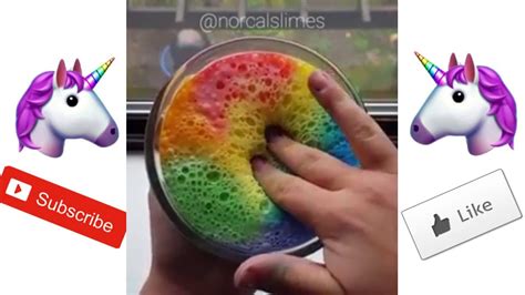 Most Satisfying Rainbow Slime Video Compilation8 Youtube