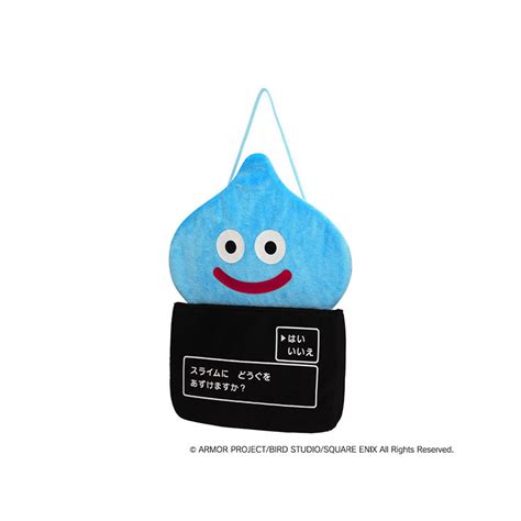 Hanging Wall Pouch Dragon Quest Smile Slime Meccha Japan