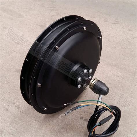 GZFTM Motor eléctrico de cubo de rueda trasera de 48 V 60 V 72 V 1500 W