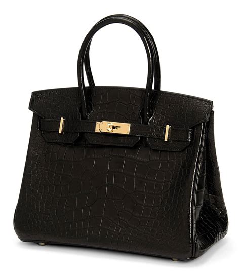 A Black Matt Alligator Birkin Bag Herm S Christie S