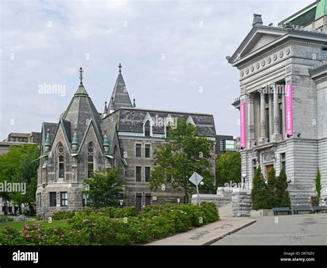 Mcgill university campus montreal hi-res stock photography and images ...