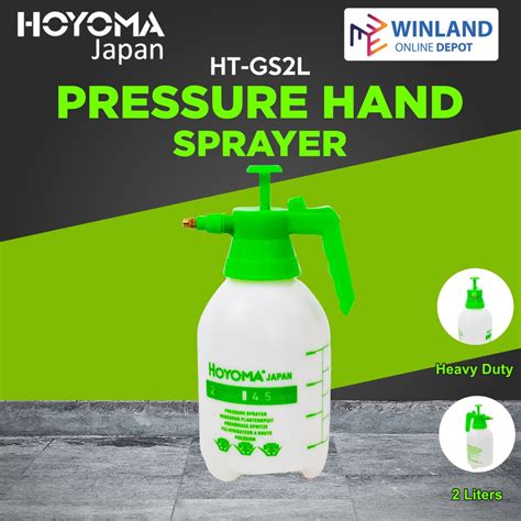 Hoyoma Japan By Winland Pressure Hand Sprayer L Heavy Duty Garden