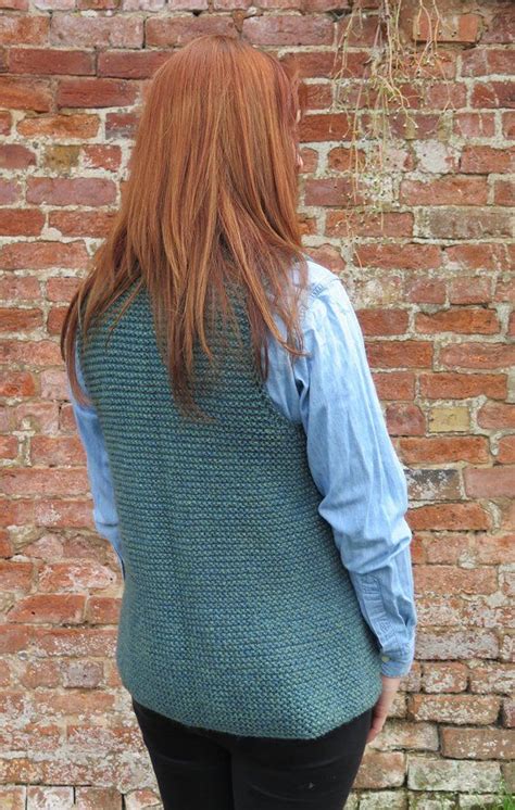 Gilet Knitting Pattern Waistcoat Knitting Pattern Knitted Etsy Easy