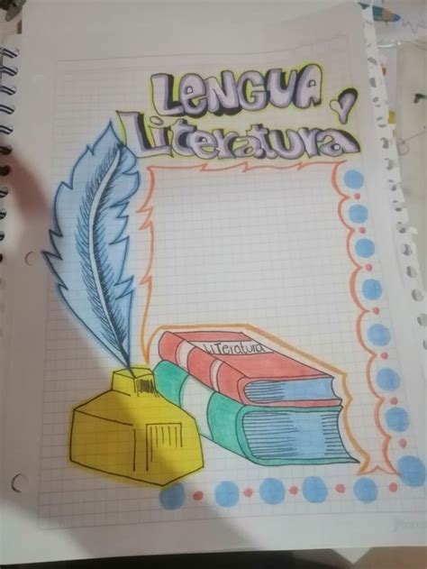 Caratulas Para Dibujar De Lengua Y Literatura Imagui Hot Sex Picture