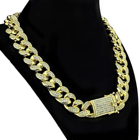 Gold Plated Cuban Link Chain