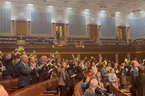 Us House Bursts Into Pro Ukraine Chant During Foreign Aid Vote Alpha News