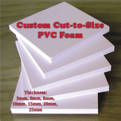 PVC board custom cut to size KT board PVC foam sheets quality board with different thickness ...