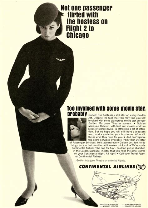 Go Fly Yourself The Naked Flight Attendant Ad The History That Just