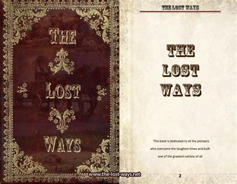 Claude Davis Book The Lost ways. Claude Davis book the lost ways ...