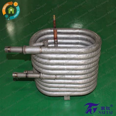 High Efficiency Coaxial Heat Exchanger Condenser Tube In Tube