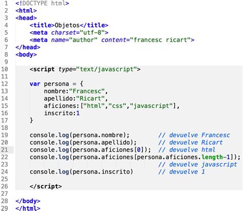 Tipos De Variables En Javascript Francesc Ricart