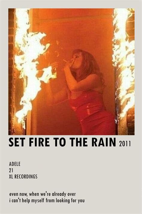 Adele Set Fire To The Rain