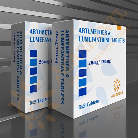 GMP Artemether Lumefantrine Tablets 20mg 120mg 40mg 240mg 80mg 480mg