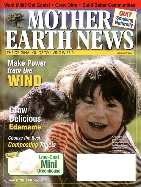 Mother Earth News Magazine June July 2002 Mother Earth News