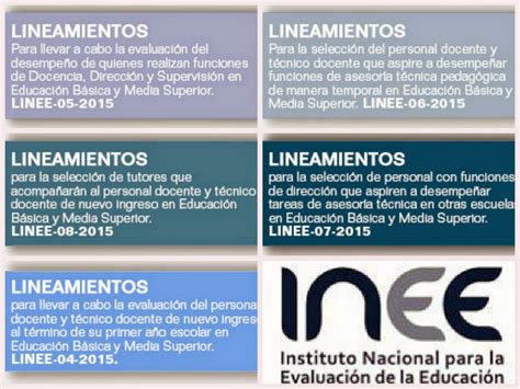 Lineamientos Del Inee Que Todo Docente Debe Conocer Alexduv3