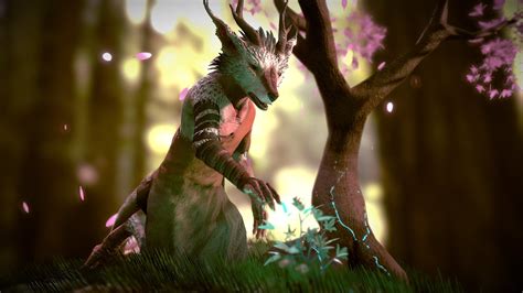 Dragon Spirit (VRChat Avatar) - 3D model by Justin Ethington ...