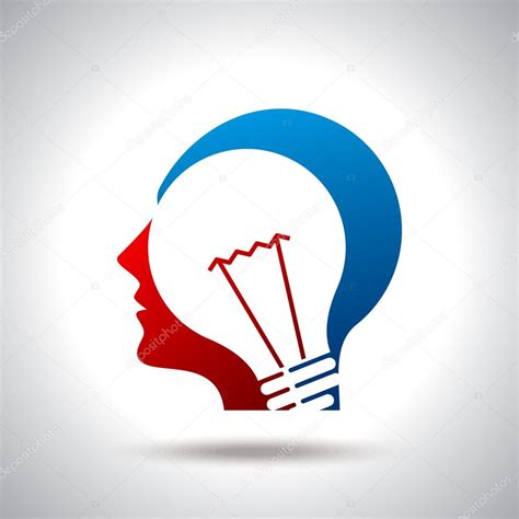 Human Head Thinking A New Idea Stock Vector Image By Arrtfoto 39961883