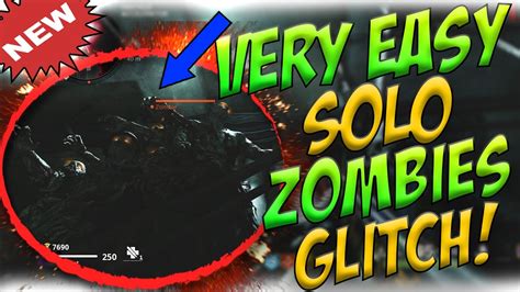 New Solo Very Easy Zombies Mantle Pile Up Glitch In Black Ops Cold