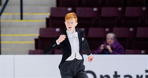 Canadas Matthew Newnham Eighth In International Debut At Isu Junior