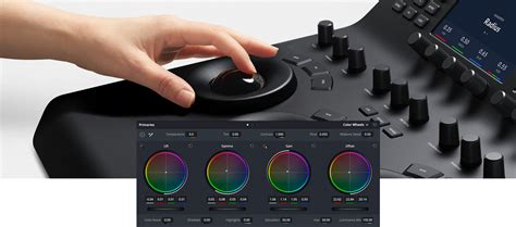 Davinci Resolve 17 Panels Blackmagic Design