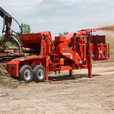 Trailer Mount Wood Chipper 40 36 Morbark Inc Stationary