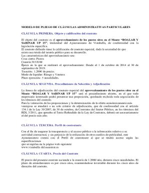 Completable En L Nea Contrato Administrativo Especial Regulador De