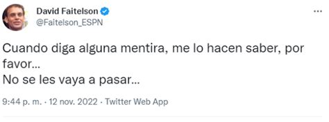 Comentarista De Tudn Tunde A Faitelson Y Defiende Al Perro Bermúdez