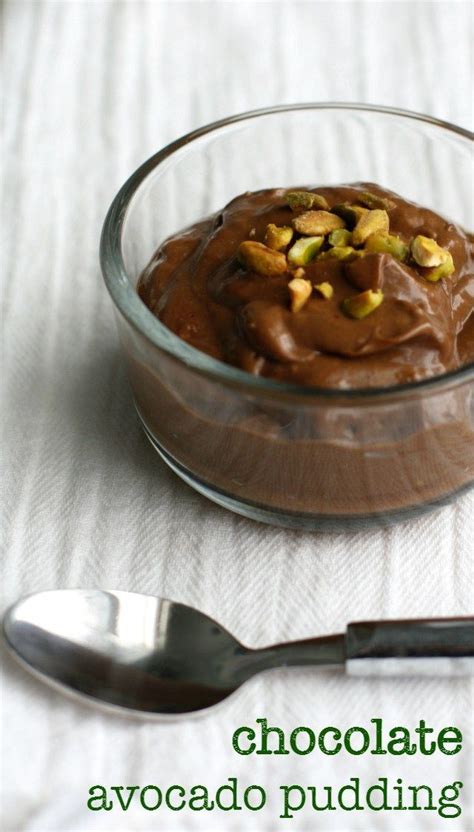 Chocolate Avocado Pudding Paleo Vegan Recipe Avocado Pudding