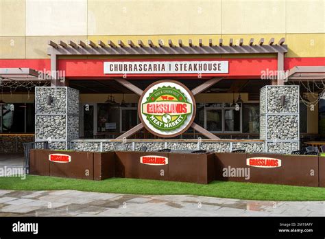 Anaheim Ca Usa November Exterior Of Grassland Churrascaria