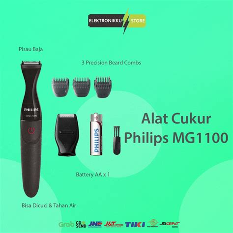 Jual Electric Travel Shaver Philips MG1100 Mesin Alat Cukur Elektrik