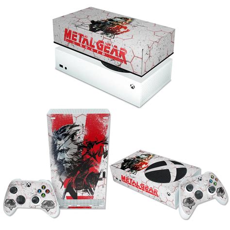 Kit Xbox Series S Skin E Capa Anti Poeira Metal Gear Solid Pop Arte