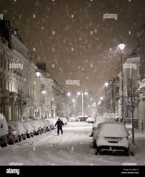 London Snow A Pretty London Georgian Street In The Snow Pimlico