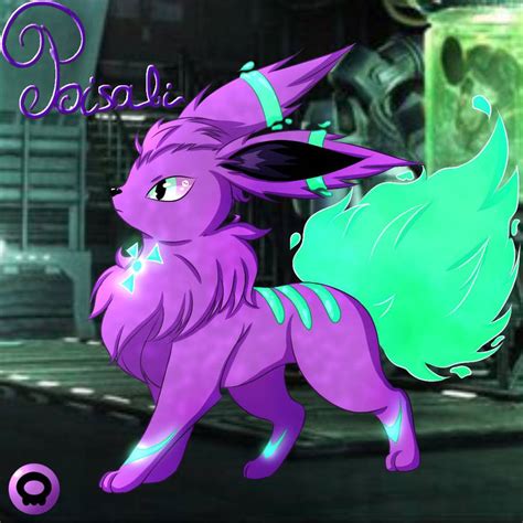 Pokemon Eevee type Poison by N0stalRyry on DeviantArt