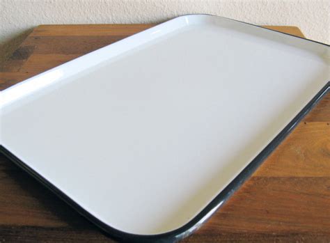 Vintage Enamelware Baking Sheet Pan Etsy