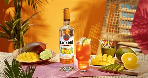 BacardÍ Mango Rum Mango Flavoured Rum Juicy Rum BacardÍ Us